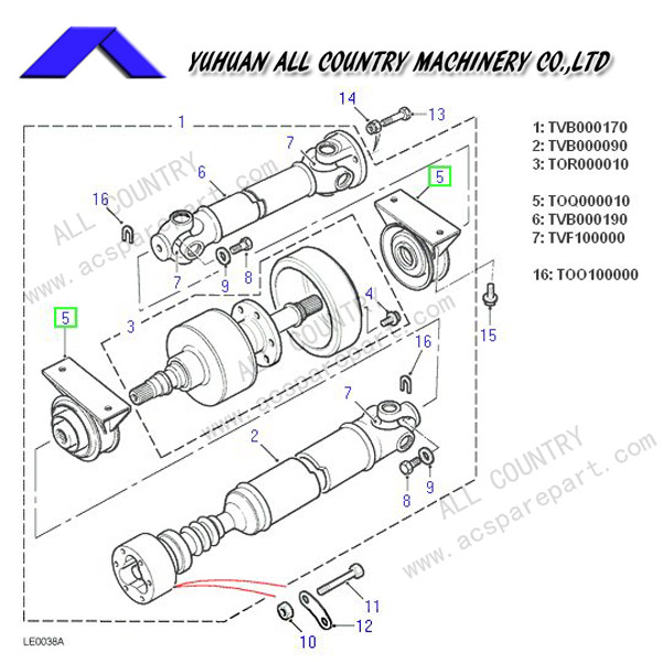 Landrover-freelander-propeller.shaft/TVB000170